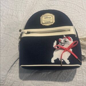 Loungefly Disney Marie Denim Mini Backpack